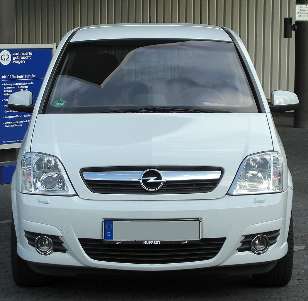 File:Opel Meriva A 1.8 Cosmo Facelift front-3 20100716.jpg - Wikimedia  Commons