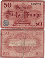 50 Pfennig, 1917