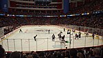 Match mellan Ottawa Senators mot Colorado Avalanche i Globen, Stockholm 2017.