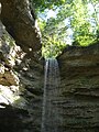 Deutsch: Wasserfall in der Pähler Schlucht English: Waterfall in Pähler Schlucht