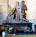 Saint Denis pénitent ou martyre de saint Denis - Sculpture du XVIIIe siècle.