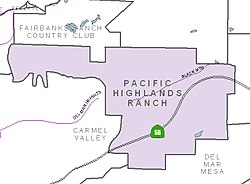 Pacific Highlands Ranch und umliegende Gemeinden