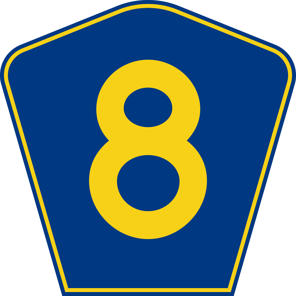 8 svg. Золото СВГ. Eight number Road. Blue and Yellow number 8 Patrol PNG.