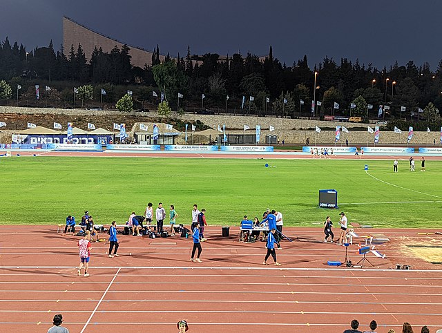 אצטדיון גבעת רם בעת המכביה בשנת 2022