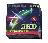 Package of twenty 3.5-inch floppy disks (2HD) from Fujifilm.jpg