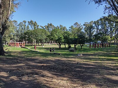 Parque Sarmiento, en la localidad de Punta Alta.