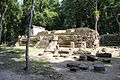 Ruinas mayas en la isla Topoxté, Parque Yaxhá Nakum Naranjo, Reserva de la Biosfera Maya, Petén, Guatemala