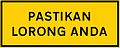 Penanda Pastikan lorong anda (pilihan 1)