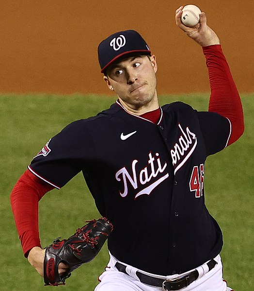 Corbin with the Washington Nationals in 2020
