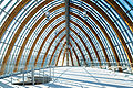 Weltstadthaus, Cologne; rooftop interior