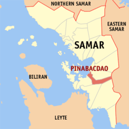 Kaart van Pinabacdao
