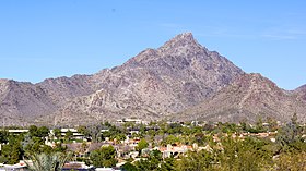 Blick von der Wrigley Mansion.