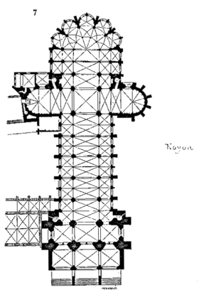 Planta de la catedral