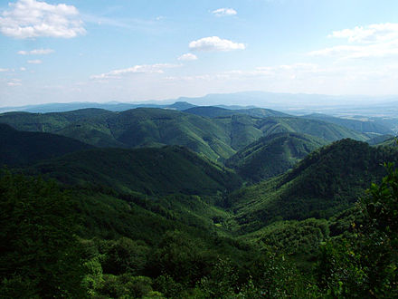Widok na Strážovské vrchy