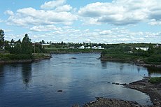 View from Island Bridge