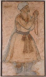 Portrait of Emperor Akbar Praying