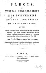 Thumbnail for File:Précis, ou tableau chronologique des événemens et de la législation de la révolution (bpt6k57006816).djvu