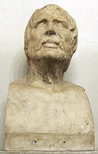 Pseudo-Sénèque d'après un original hellénistique du IIe siècle av. J.-C. (collection Albani).