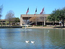 Plano Senior High School Pshs pond.jpg