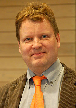 Raimo Tuomainen Vihreiden puoluekokouksessa 2007.