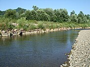 The Iza River flowing through Rozalvea