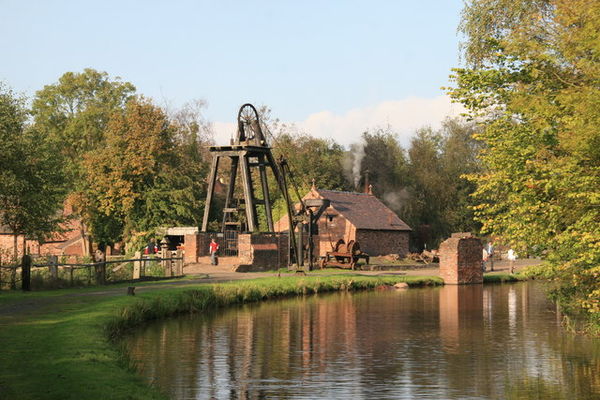 The coal mine and Shropshire Canal