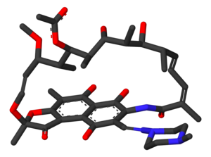 Rifampicina: Composto químico