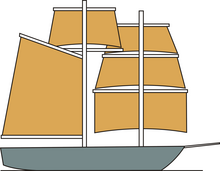 Brigantine ("Brigantine" ss på engelsk)