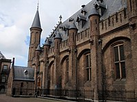 Rittersaal im Haager Binnenhof, historisches Machtzentrum Hollands und der Niederlande