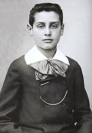 Son frère Robert, vers 1887.