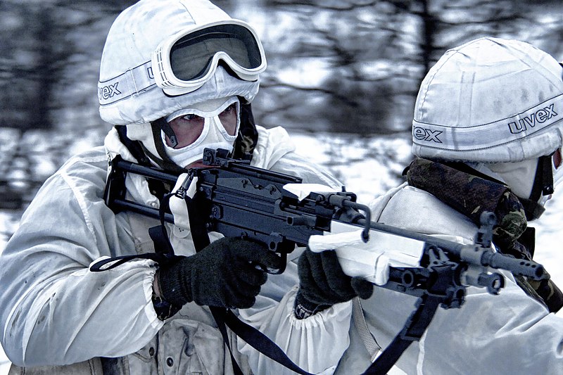 File:Royal Marines During Winter Training in Norway MOD 45152252.jpg