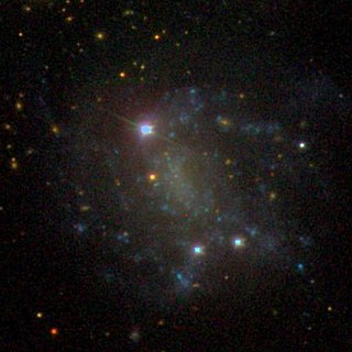 NGC 4523 Spiral galaxy in the constellation Coma Berenices