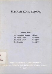 Sejarah Kota Padang