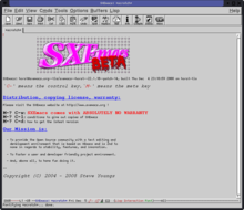 Screenshot of SXEmacs 22.1.10 SXEmacs-screenshot.png