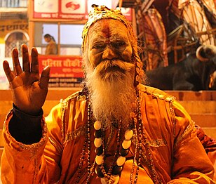 Sadhu in Varanasi.