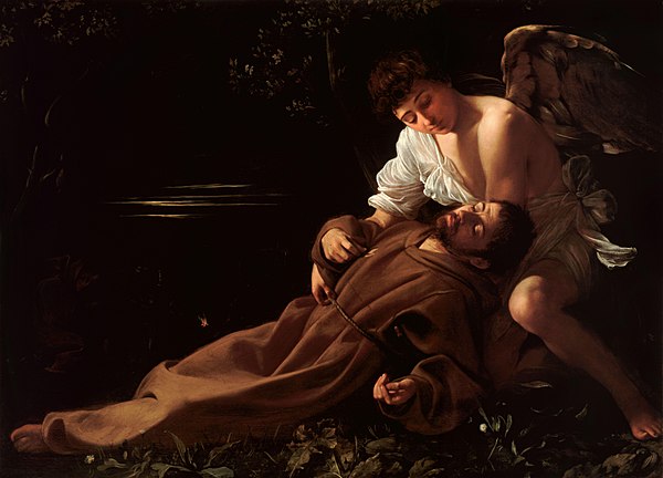 Saint Francis of Assisi in Ecstasy (c. 1595), Wadsworth Atheneum, Hartford