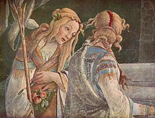 John Ruskin: Sipora podle Boticelliho malby v Sixtinské kapli