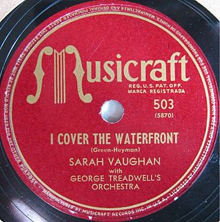 I Cover the Waterfront (song) Single by Sarah Vaughan