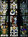 Vitral, Igreja Notre-Dame-de-la-Nativité, Saverne, Alsácia, Bas-Rhin, França, 1925.