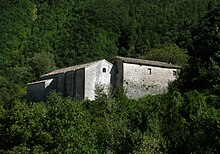 L'abbazia di Santa Maria di Sitria, fondata da San Romualdo nel 1014 alle falde del Monte Cucco