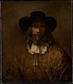 Man with a Beard by School of Rembrandt (17th century)
