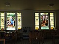 Primary school Niederlößnitz, stairwell window