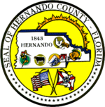 Officieel zegel van Hernando County