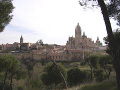 Segovia. Vista general.