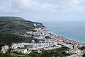 The village of Seimbra viewed from the castle