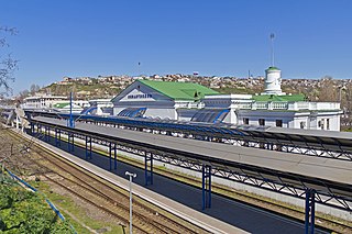 <span class="mw-page-title-main">Sevastopol railway station</span> Railway station in Sevastopol, Crimea