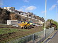 Redevelopment works taking place on the Esplanade, Shanklin, en:Isle of Wight in January 2012. The works included a new crazy golf course and other entertainment facilities and were completed for Spring 2012.