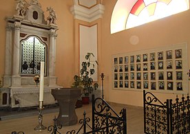 Cappella laterale dei Santi Martiri albanesi del comunismo
