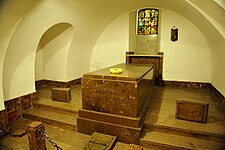 Sienkiewicz's tomb, St. John's Cathedral, Warsaw