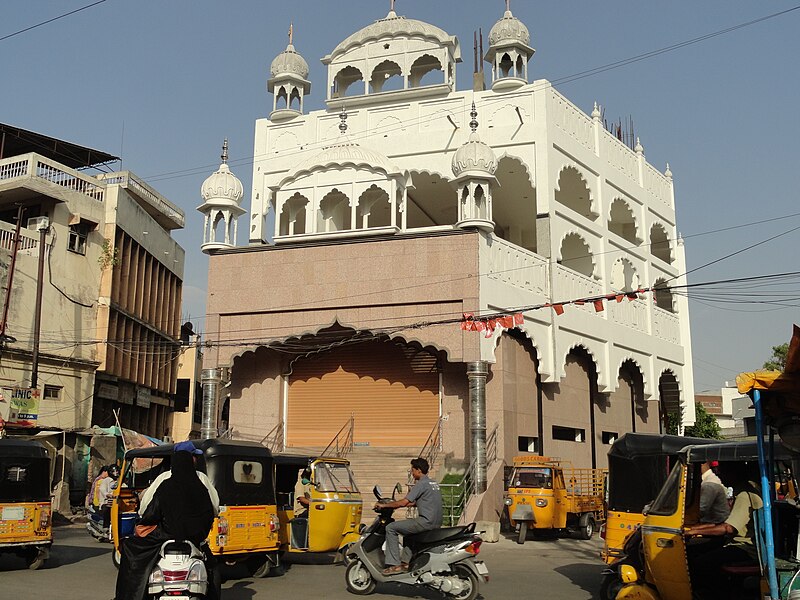 File:Sikhs temple at koti..JPG